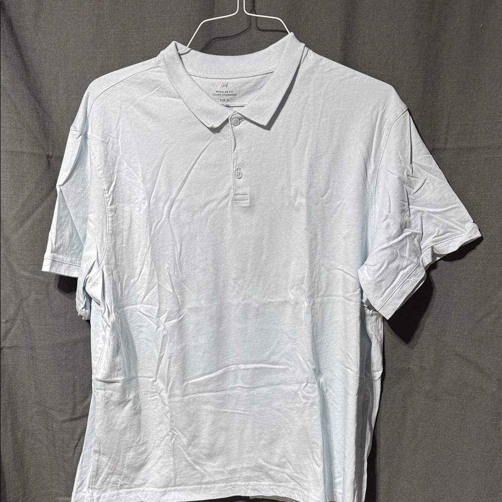 H&M Light Gray Polo Shirt